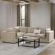 Boston Small Left Hand L - Shape Sofa - Stone - DUSK