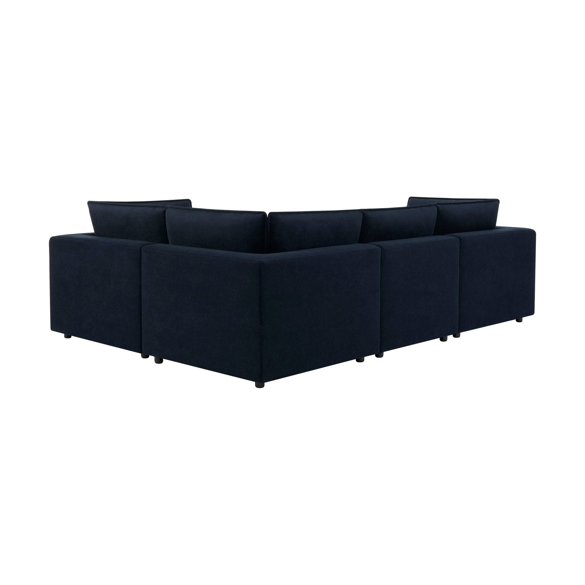 Boston Small Right Hand L - Shape Sofa - Midnight - DUSK