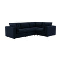 Boston Small Right Hand L - Shape Sofa - Midnight - DUSK