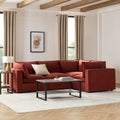 Boston Small Right Hand L - Shape Sofa - Rust - DUSK