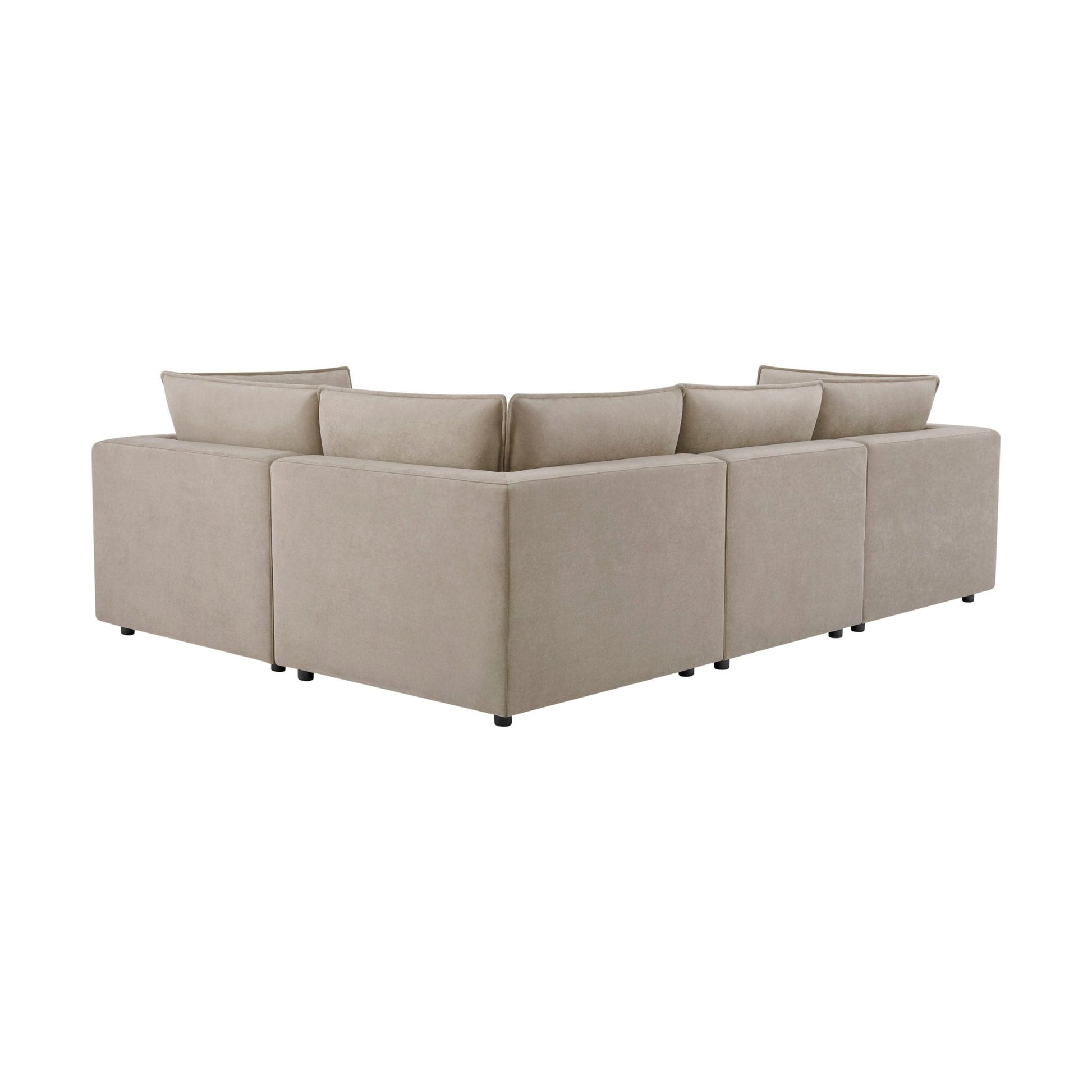 Boston Small Right Hand L - Shape Sofa - Stone - DUSK