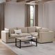 Boston Small Right Hand L - Shape Sofa - Stone - DUSK