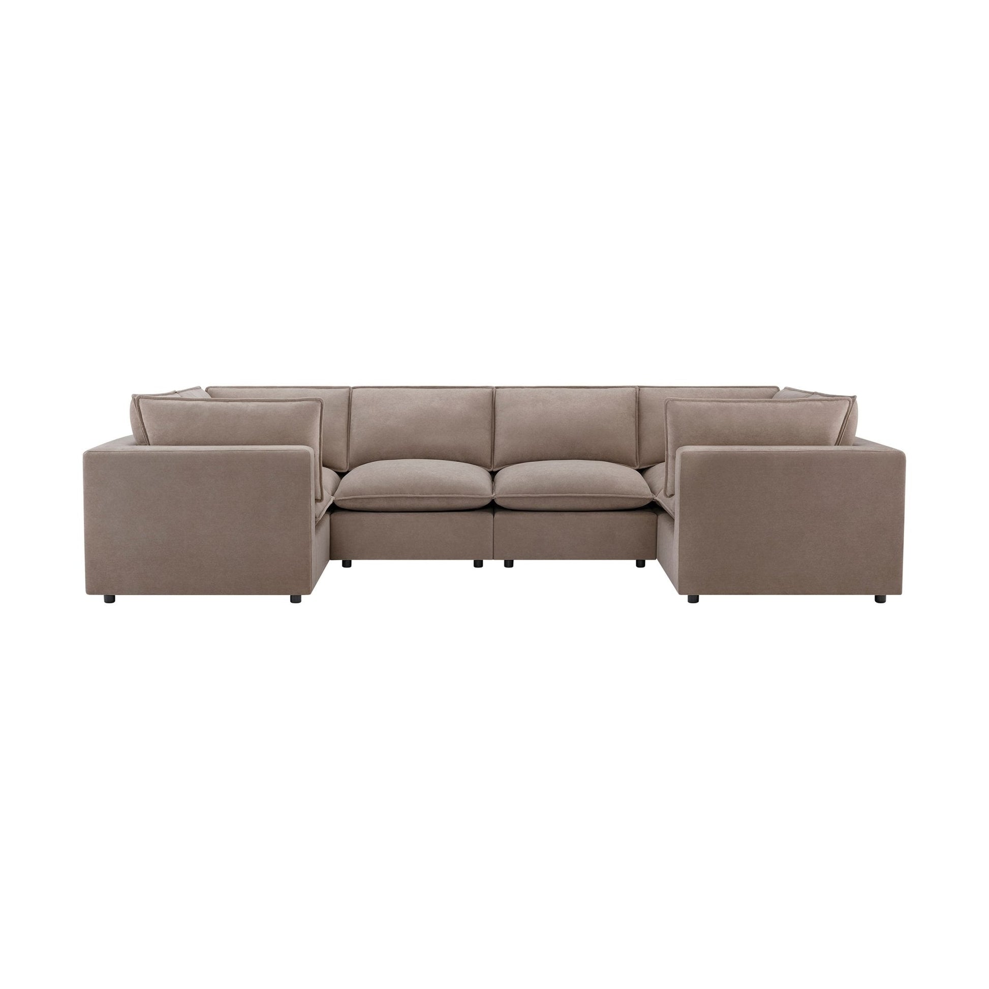 Boston U - Shape Sofa - Sand - DUSK