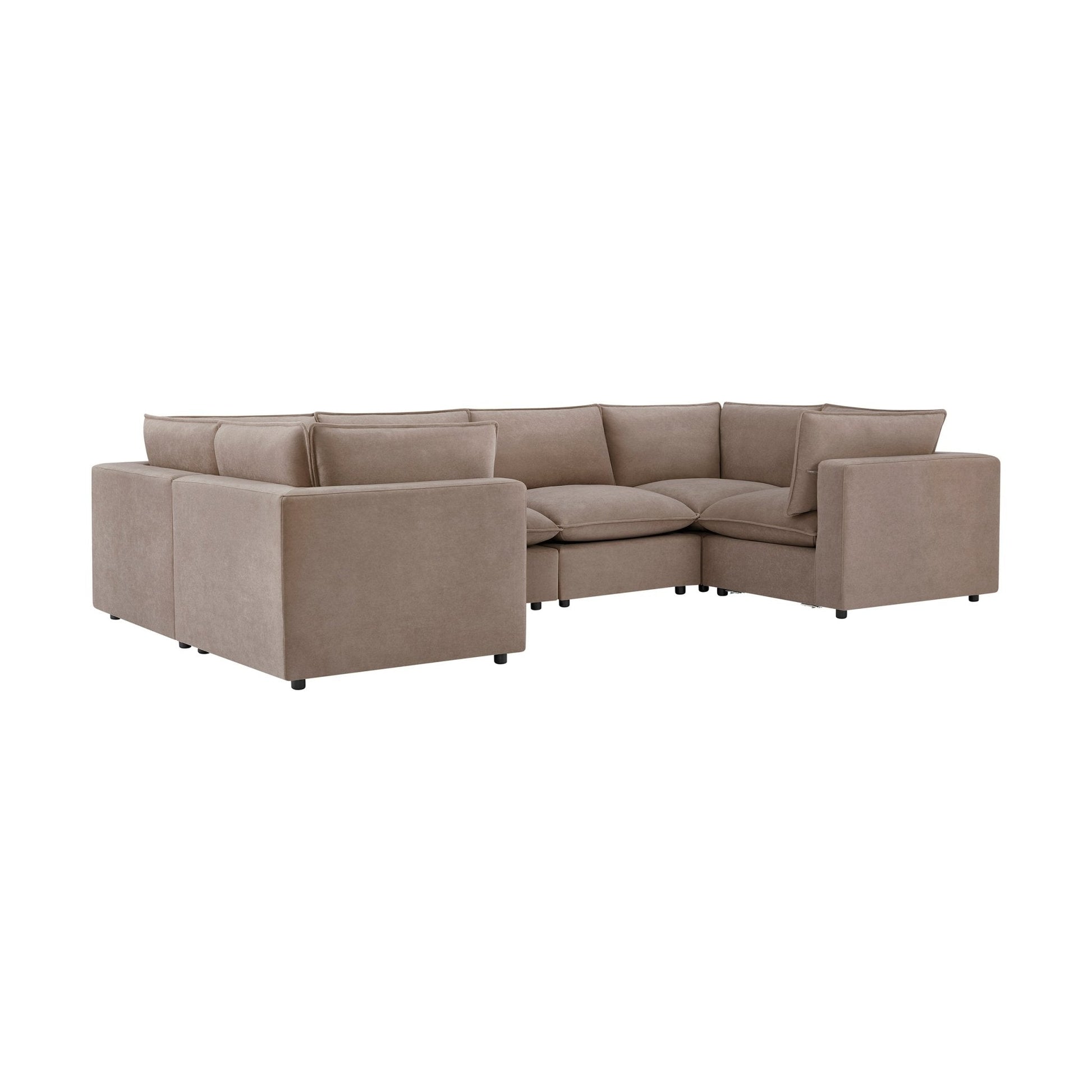 Boston U - Shape Sofa - Sand - DUSK