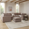 Boston U - Shape Sofa - Sand - DUSK