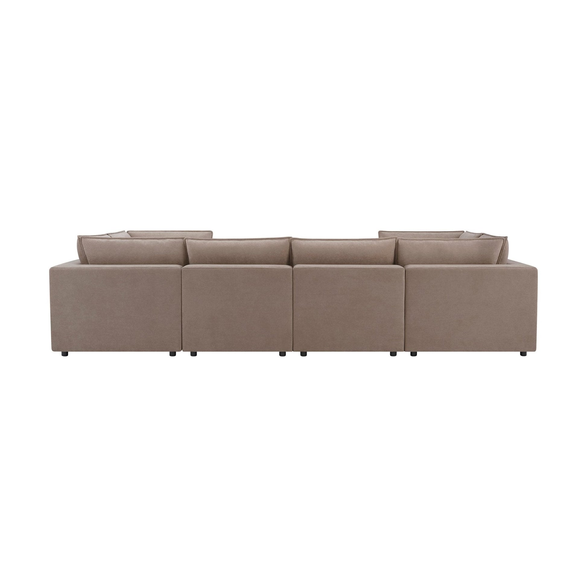 Boston U - Shape Sofa - Sand - DUSK