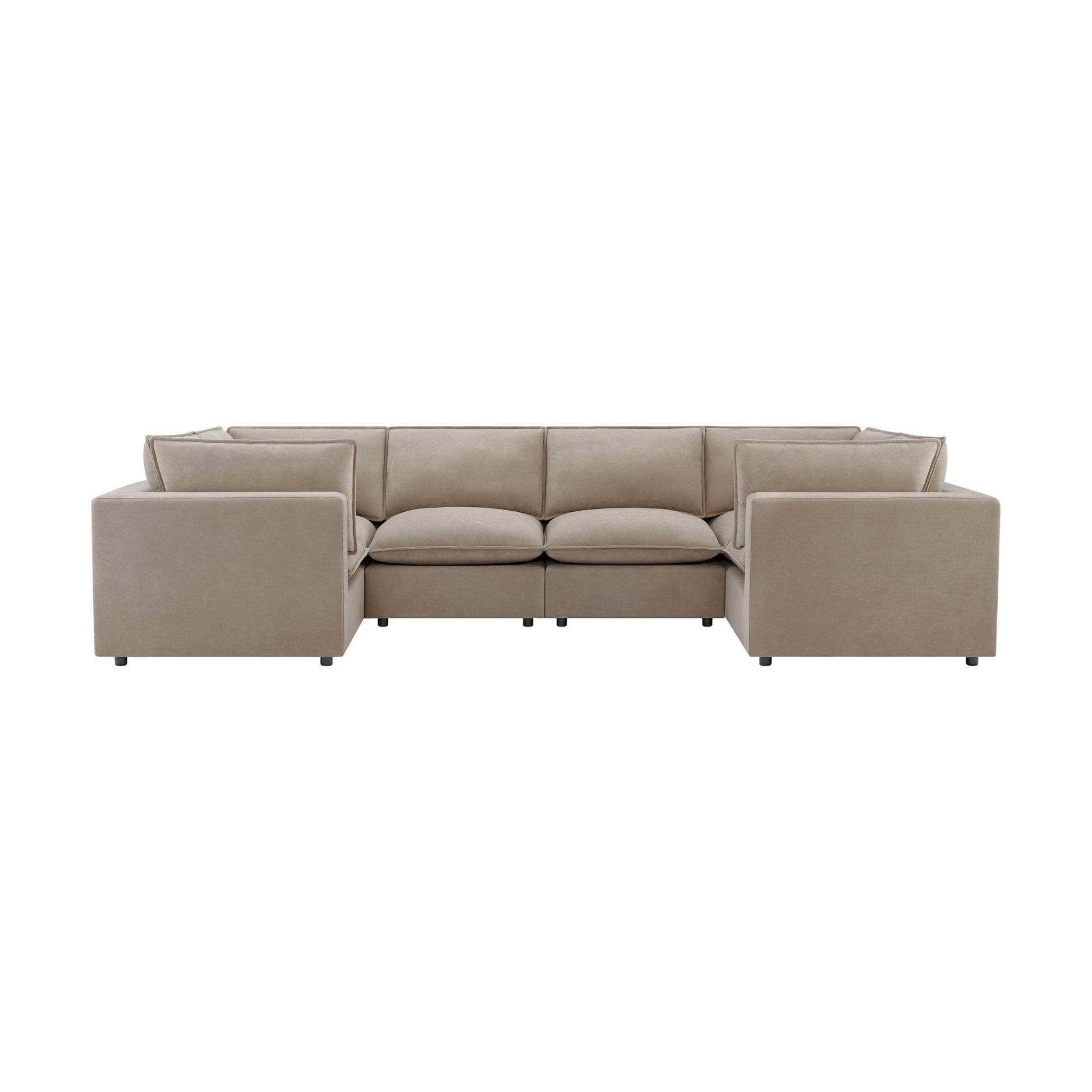 Boston U - Shape Sofa - Stone - DUSK