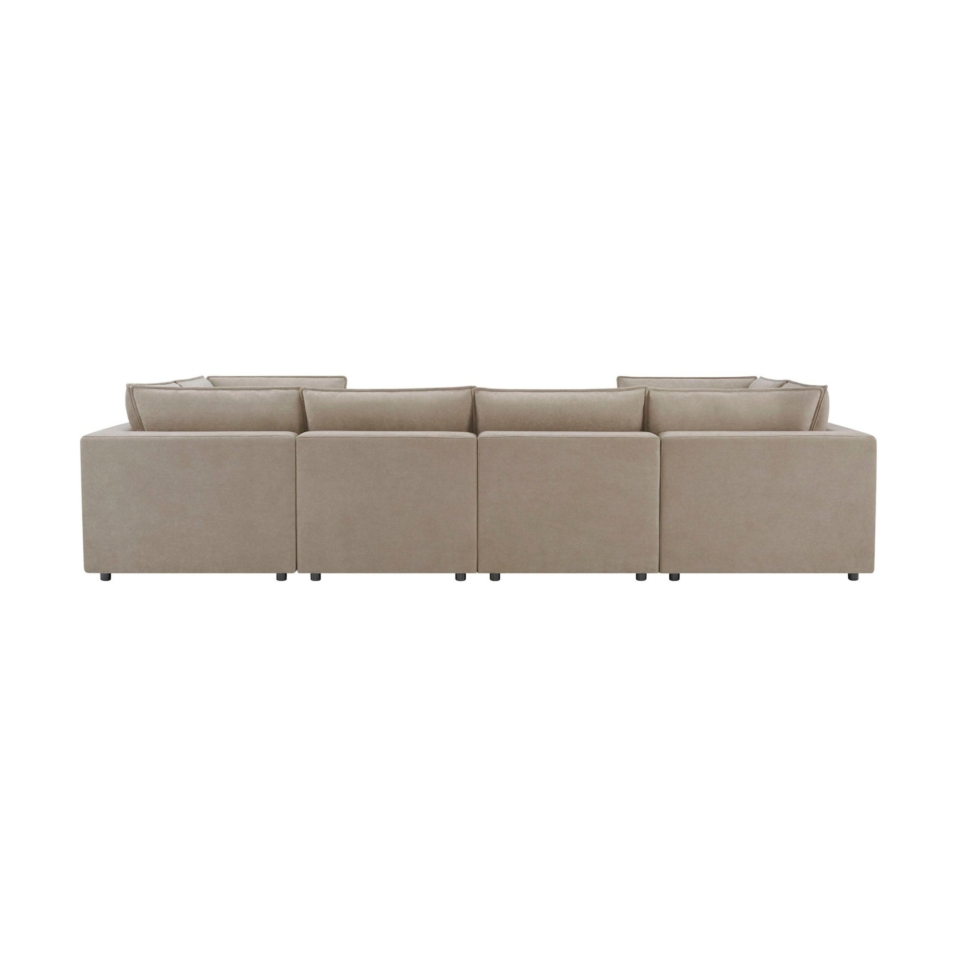 Boston U - Shape Sofa - Stone - DUSK