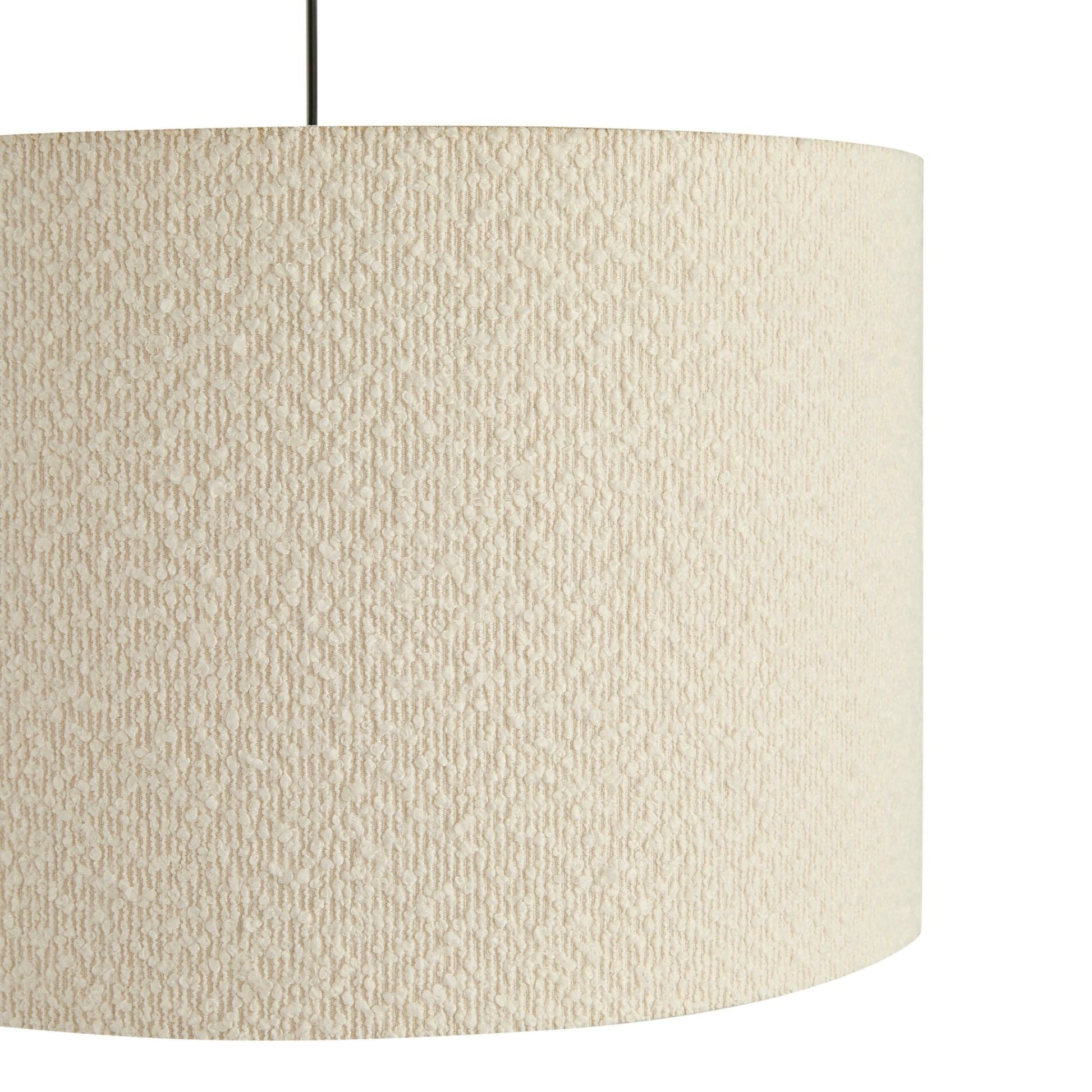 Boucle Ceiling Shade - Ecru - DUSK