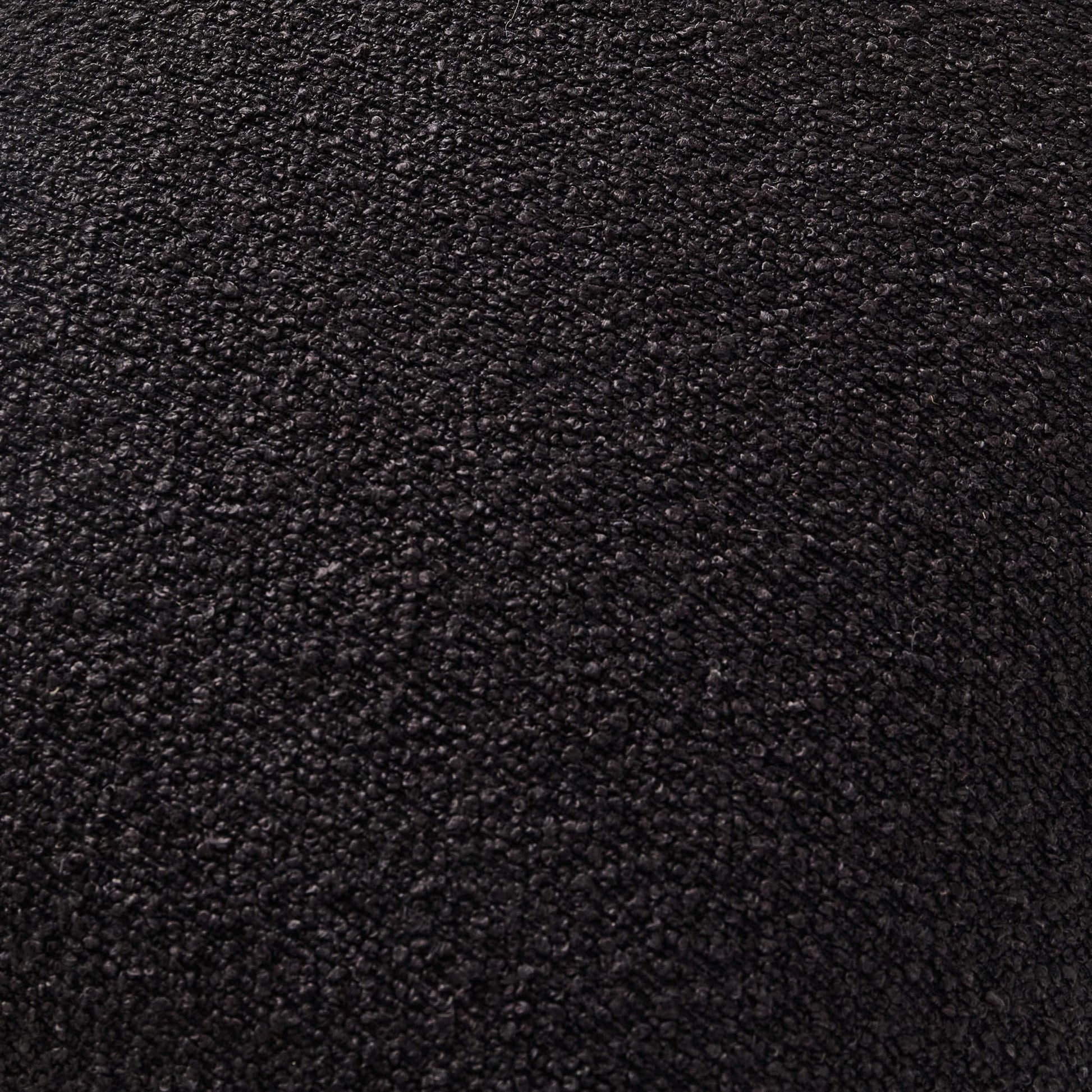 Boucle Cushion Cover - Black - DUSK
