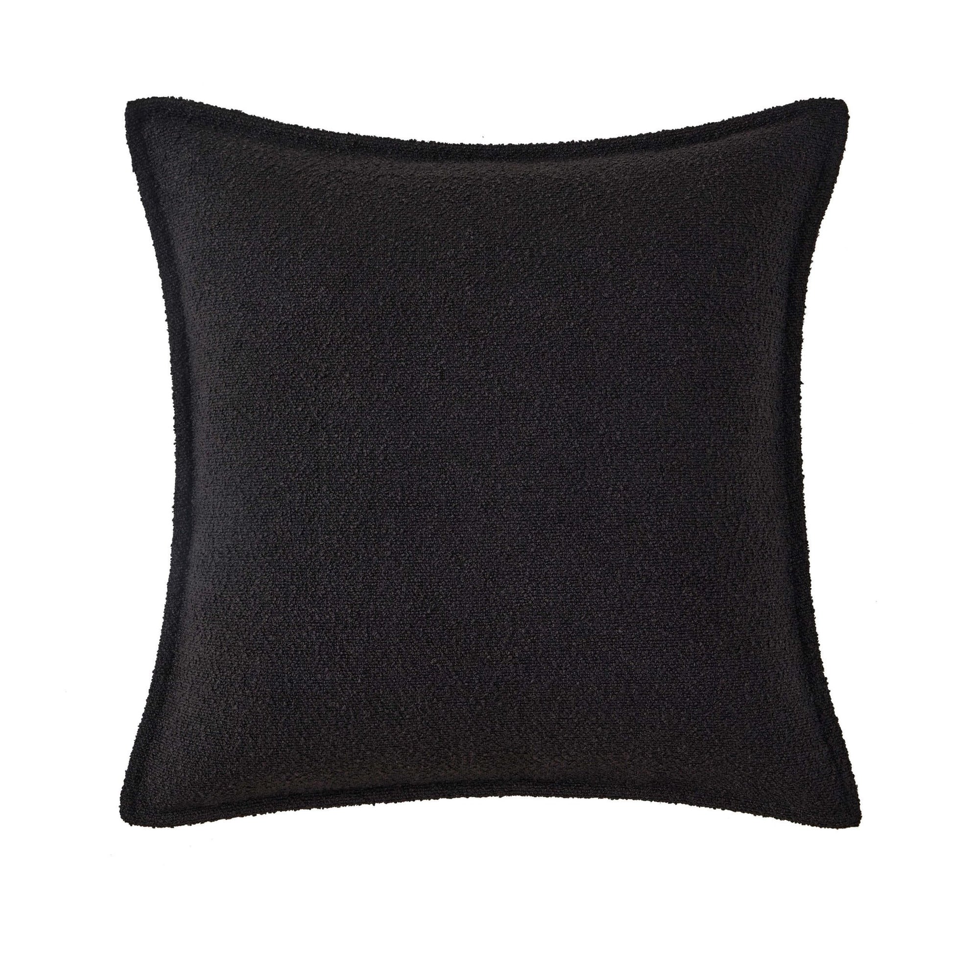 Boucle Cushion Cover - Black - DUSK