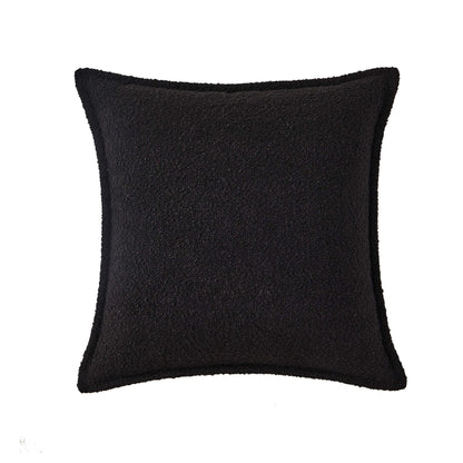 Boucle Cushion Cover - Black - DUSK