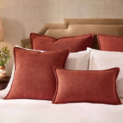 Boucle Cushion Cover - Rust - DUSK