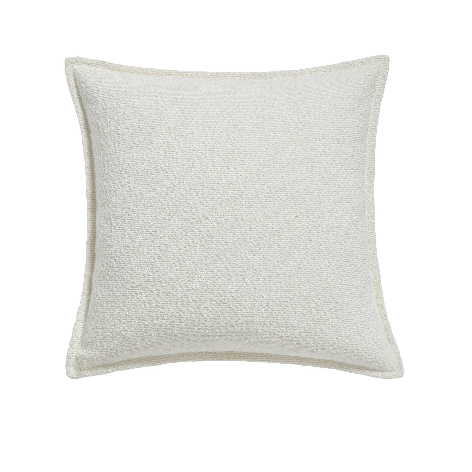 Boucle Cushion Cover - White - DUSK