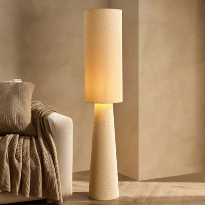 Boucle Floor Lamp - Cream - DUSK