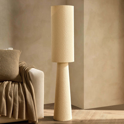 Boucle Floor Lamp - Cream - DUSK
