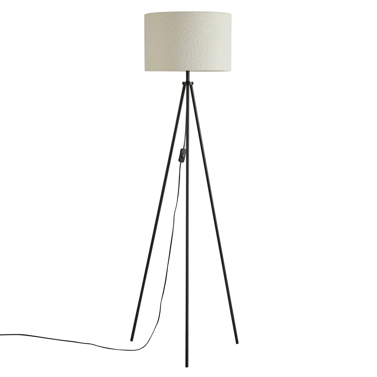 Boucle Floor Lamp - Ecru - DUSK