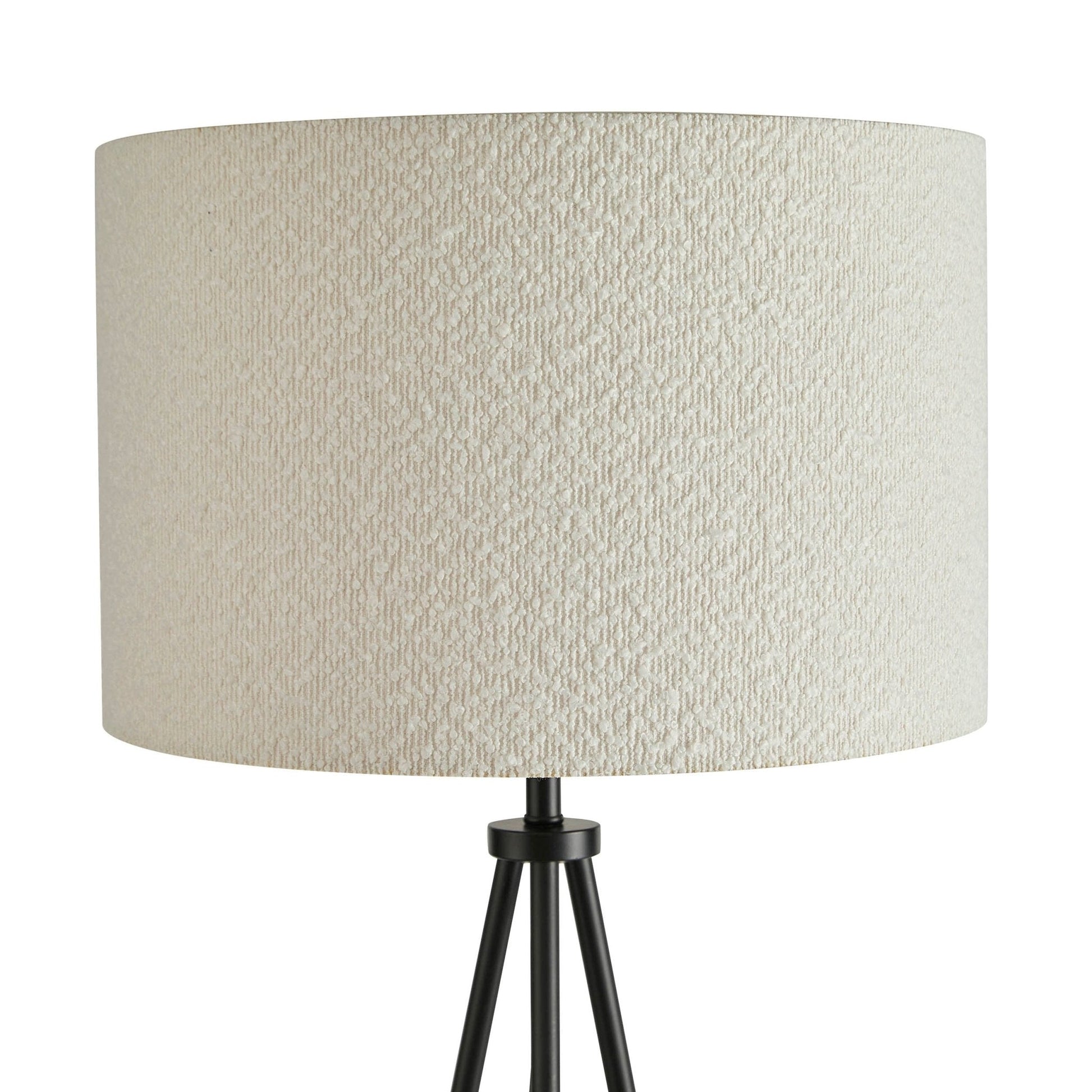 Boucle Floor Lamp - Ecru - DUSK