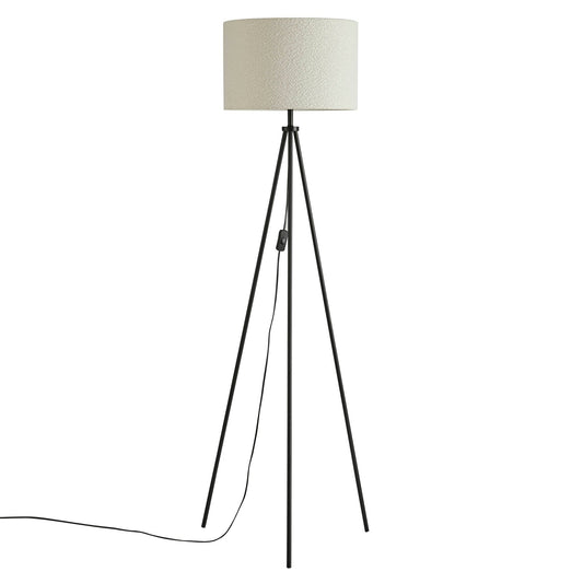 Boucle Floor Lamp - Ecru - DUSK