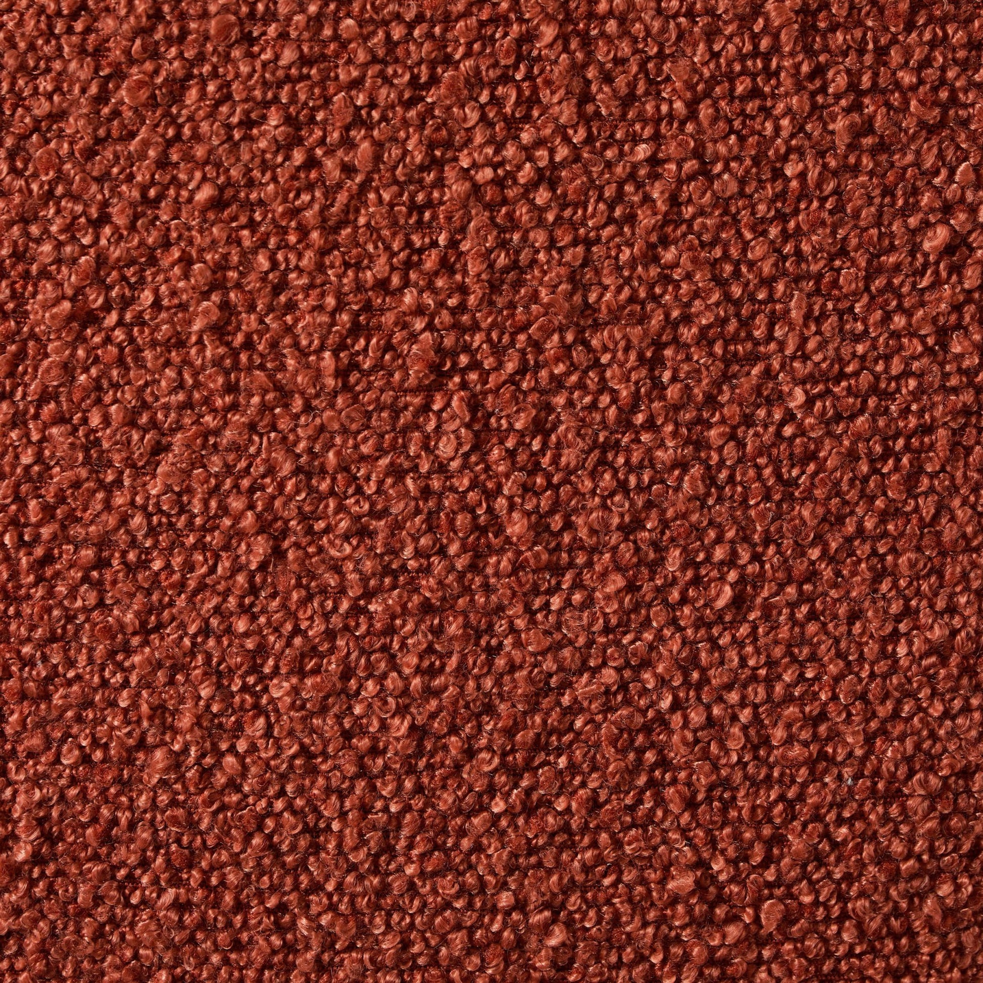 Boucle Sofa Cushion Cover - Rust - DUSK