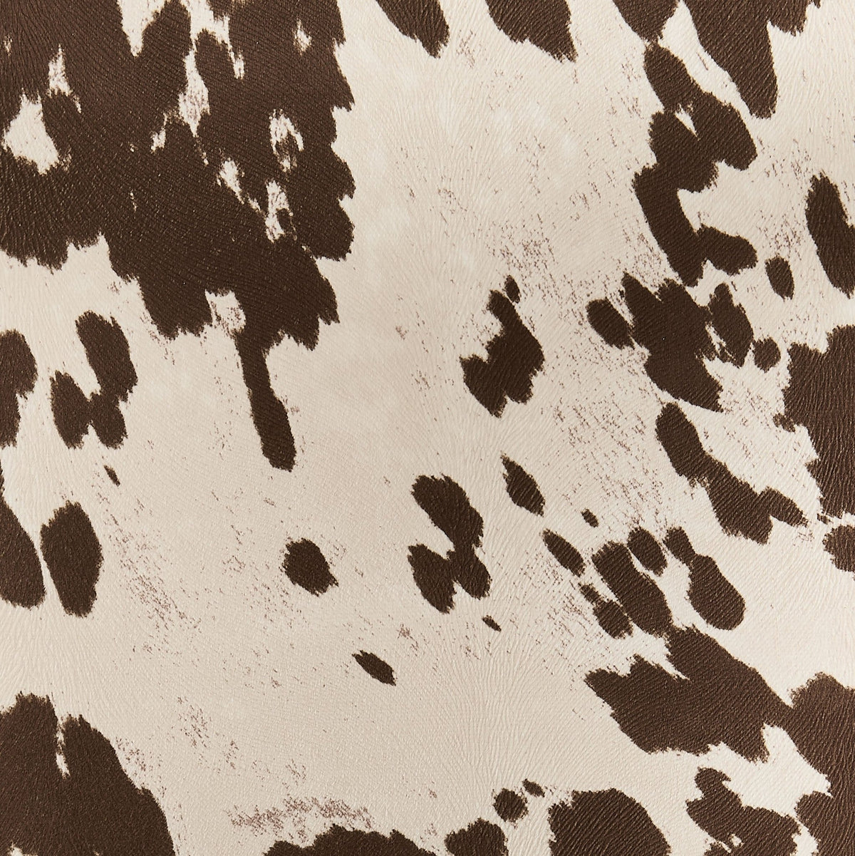 Bridget Set of 2 Dining Chairs - Brown Cow Print - DUSK