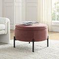 Bristol Pouffe - Pink - DUSK