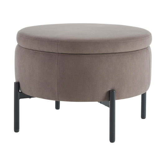 Bristol Pouffe - Taupe - DUSK