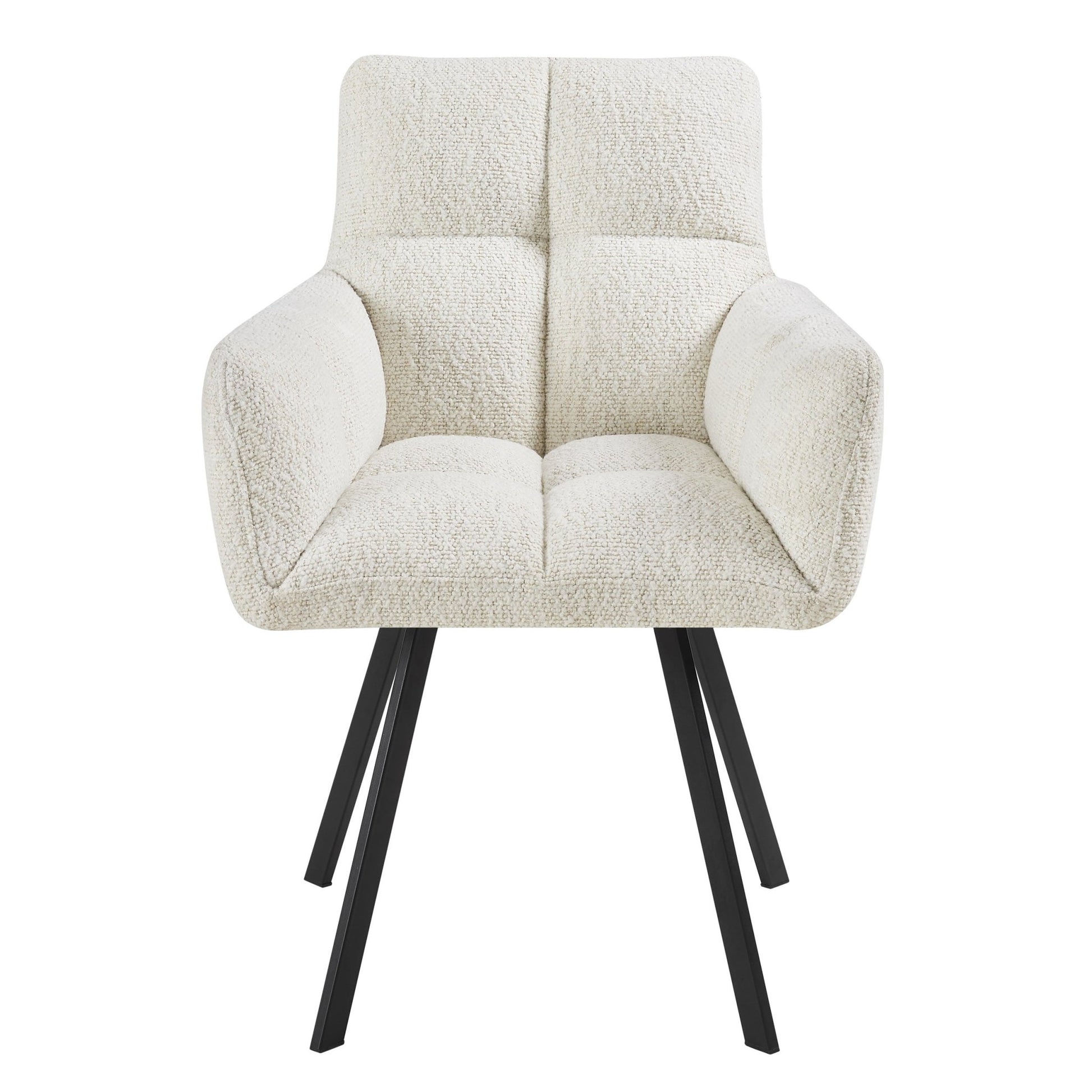 Brooke Dining Chair - Boucle Ivory - DUSK