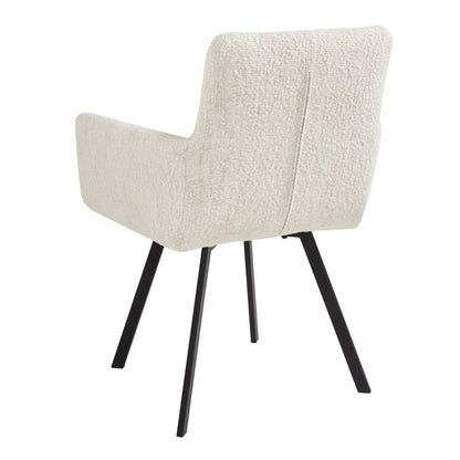 Brooke Dining Chair - Boucle Ivory - DUSK