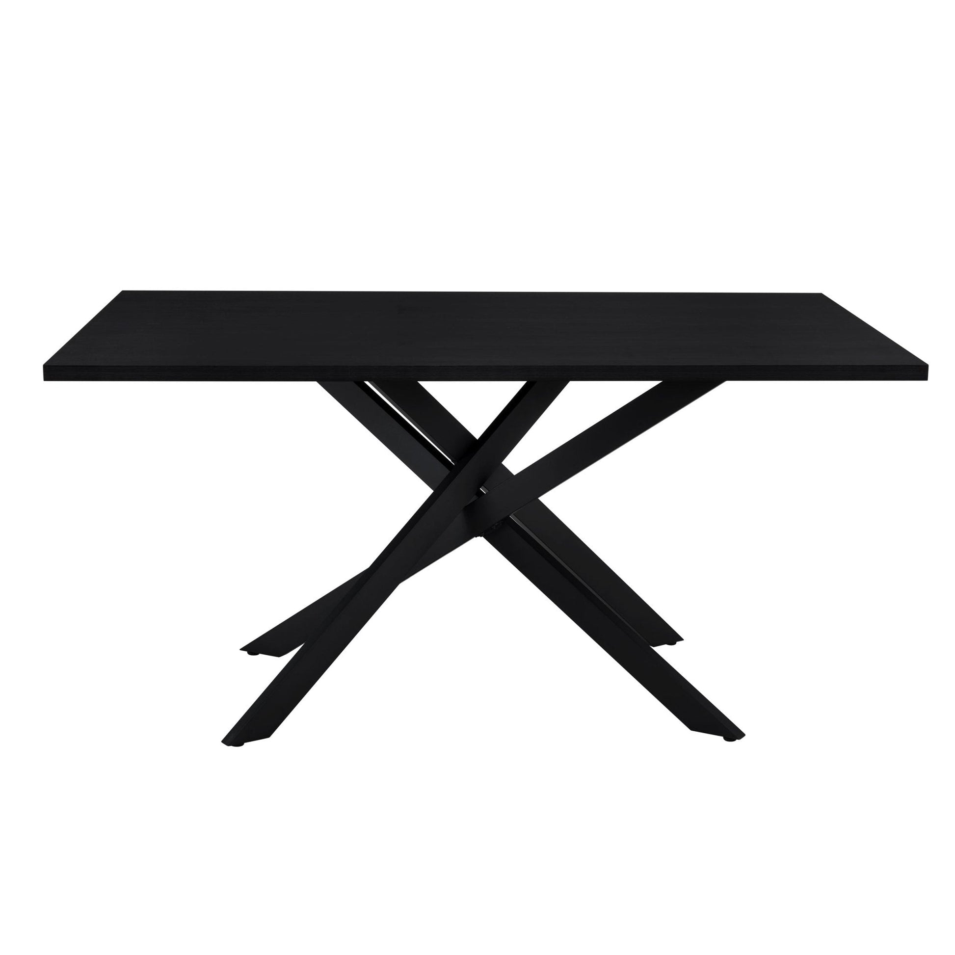 Brooke Rectangle 4 - 6 Seater Dining Table - Black - DUSK