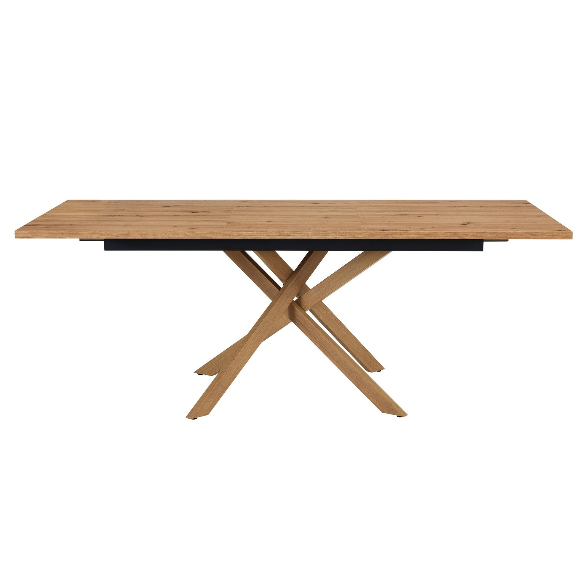 Brooke Rectangle Extendable 6-10 Seater Dining Table - Wood - DUSK