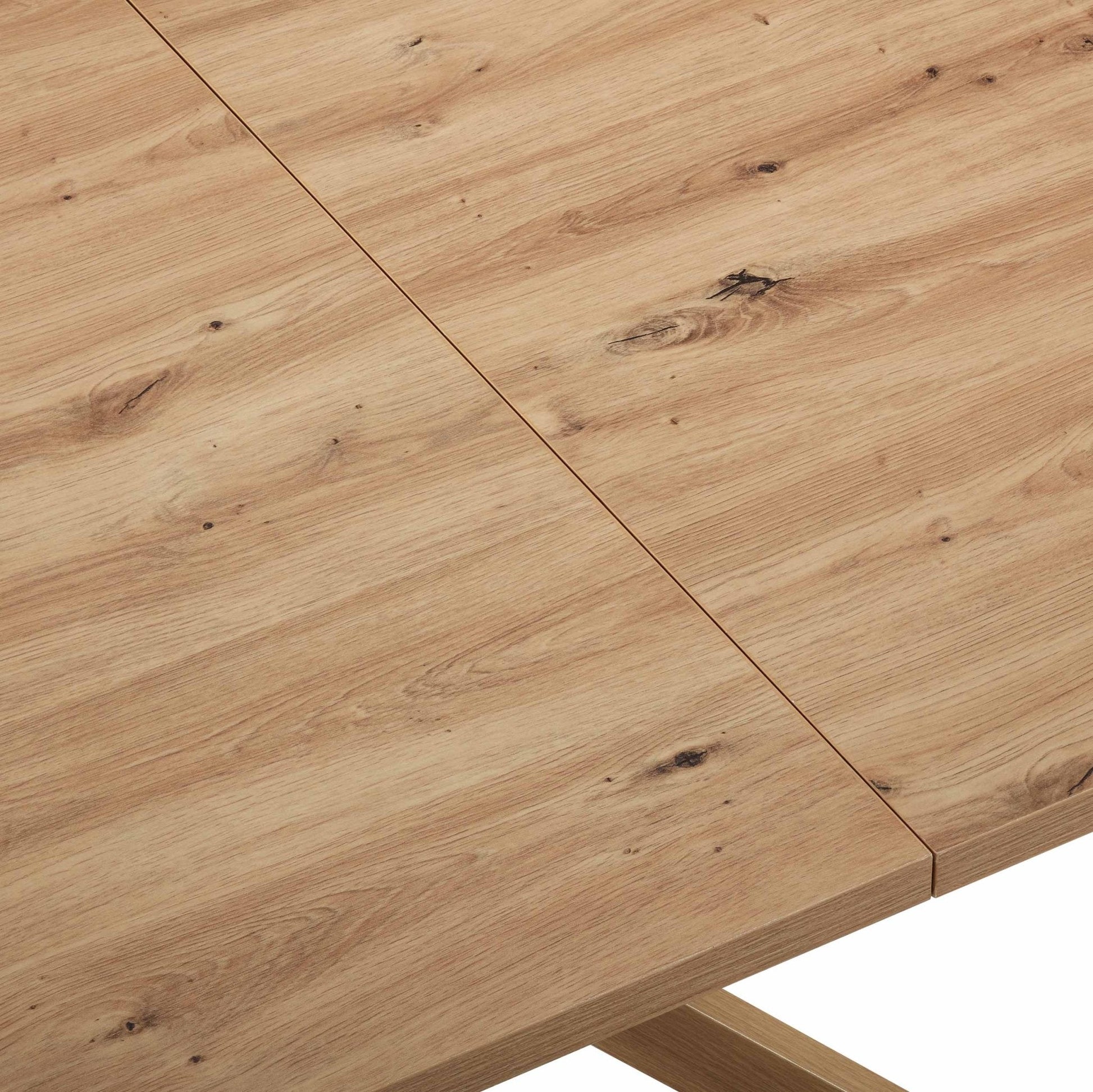 Brooke Rectangle Extendable 6-10 Seater Dining Table - Wood - DUSK