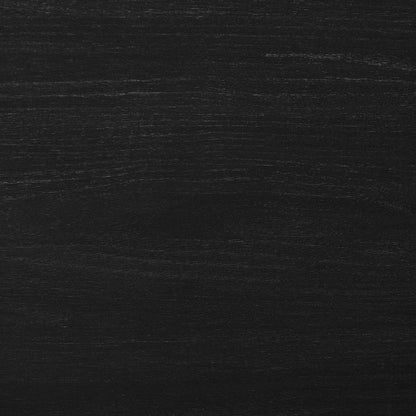Brooke Round 4 - 6 Seater Dining Table - Black/Wood - DUSK