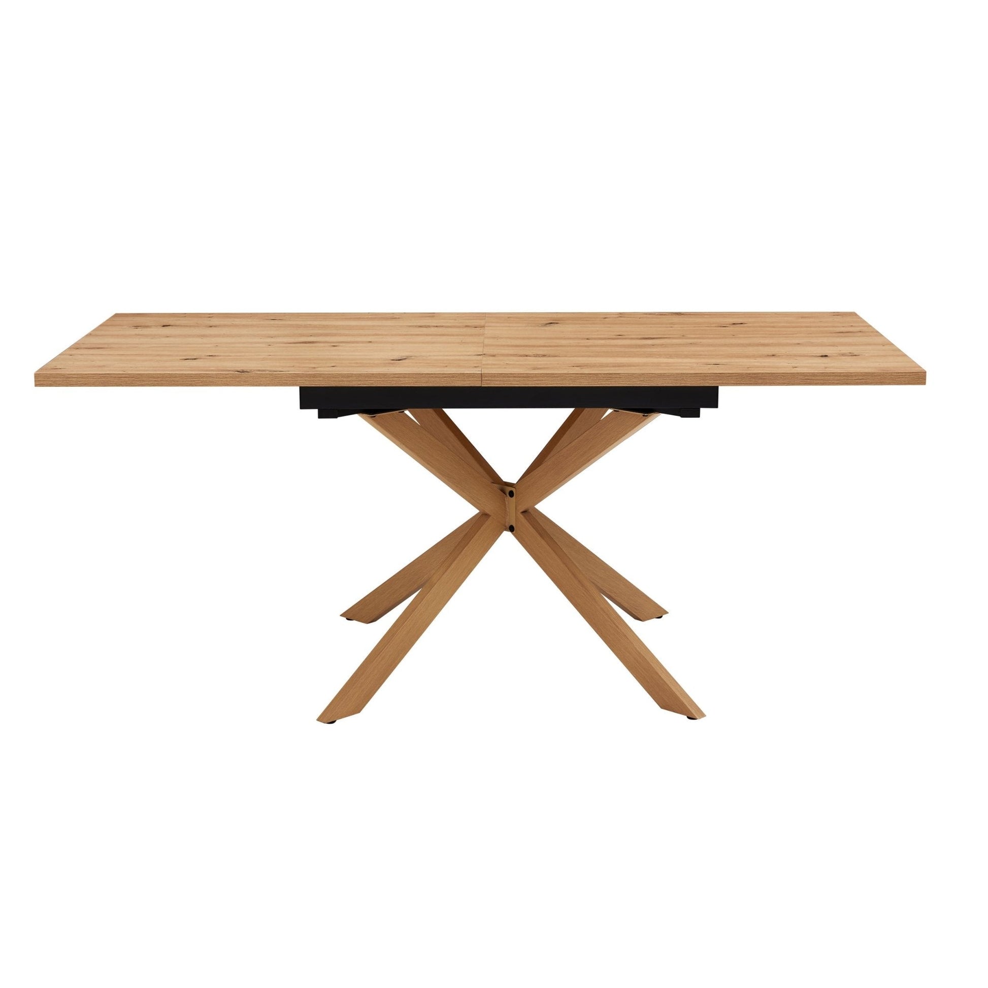 Brooke Square Extendable 4 - 8 Seater Dining Table - Wood - DUSK