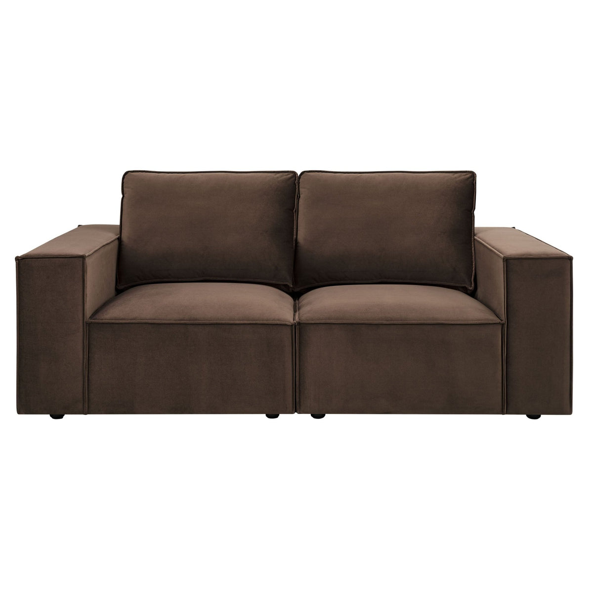 Brooklyn 2 Seater Sofa - Cappuccino - DUSK