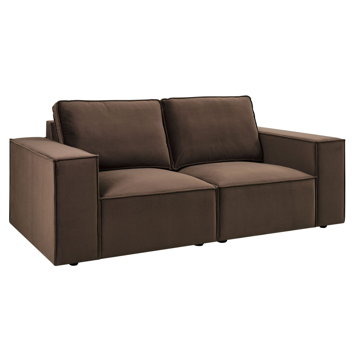 Brooklyn 2 Seater Sofa - Cappuccino - DUSK