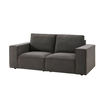 Brooklyn 2 Seater Sofa - Chenille Ash Grey - DUSK