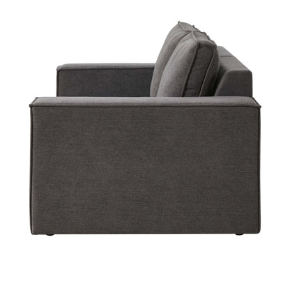 Brooklyn 2 Seater Sofa - Chenille Ash Grey - DUSK