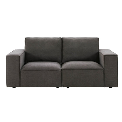 Brooklyn 2 Seater Sofa - Chenille Ash Grey - DUSK
