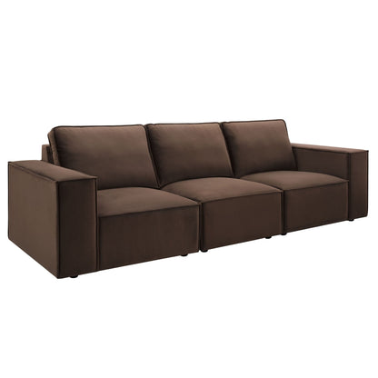 Brooklyn 3 Seater Sofa - Cappuccino - DUSK