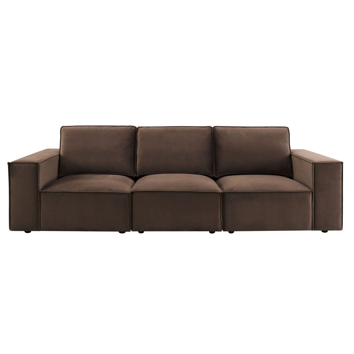 Brooklyn 3 Seater Sofa - Cappuccino - DUSK