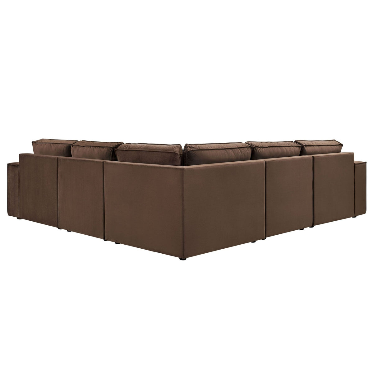 Brooklyn Large Left Hand Corner Sofa - Cappuccino - DUSK