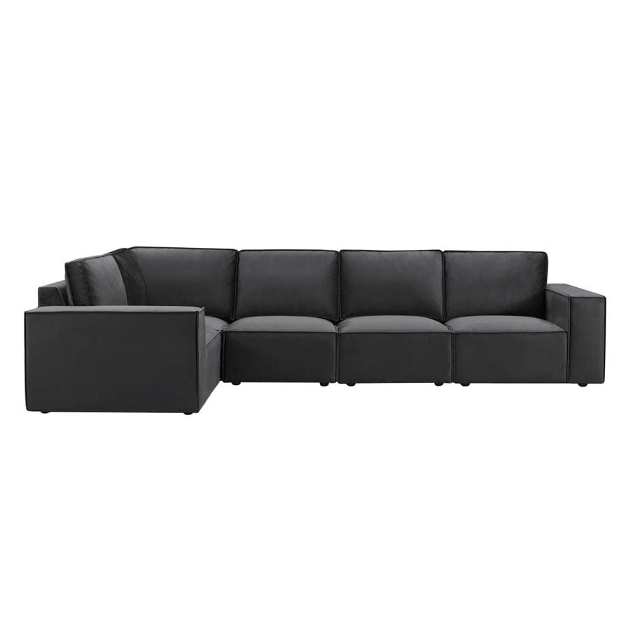 Brooklyn Large Left Hand Facing L-Shape Sofa - Ink - DUSK