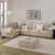 Brooklyn Large Left Hand L - Shape Sofa - Stone - DUSK