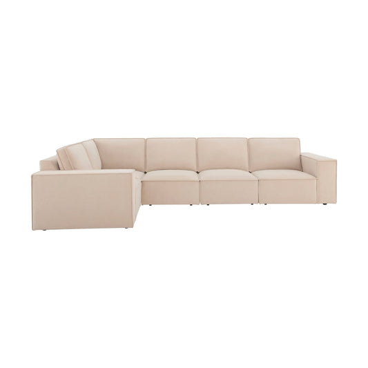 Brooklyn Large Left Hand L - Shape Sofa - Stone - DUSK