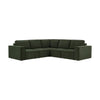 Brooklyn Large Right Hand Corner Sofa - Dark Olive - DUSK