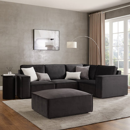 Brooklyn Large Right Hand Corner Sofa - Ink - DUSK