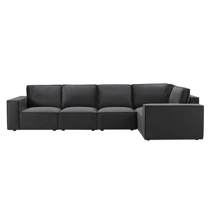Brooklyn Large Right Hand Facing L-Shape Sofa - Ink - DUSK