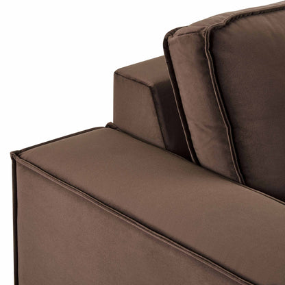 Brooklyn Loveseat - Cappuccino - DUSK