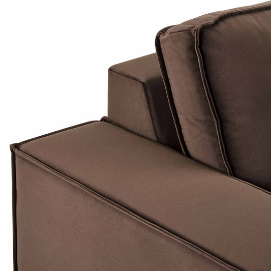 Brooklyn Loveseat - Cappuccino - DUSK